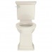 American Standard 2917228.222 Town Square S Right Height Elongated Toilet in Linen - B07G922WSW